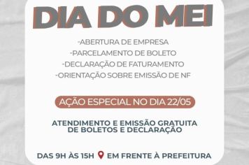 PREFEITURA DE ANDRADAS PROMOVE DIA DO MEI