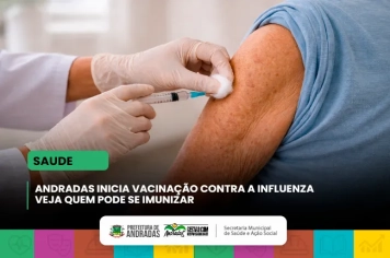 Prefeitura inicia vacinação contra Influenza