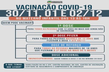 COVID-19: VACINAÇÃO TEM CONTINUIDADE EM ANDRADAS NA PRÓXIMA SEMANA