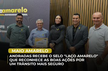 Andradas recebe o selo 