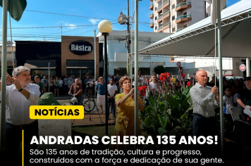 Andradas - 135 Anos