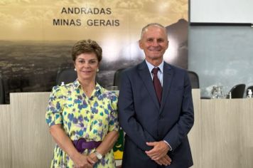 Margot Pioli e José Stivanin São Empossados 