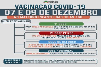 ANDRADAS DÁ CONTINUIDADE À VACINAÇÃO CONTRA A COVID-19 NA PRÓXIMA SEMANA