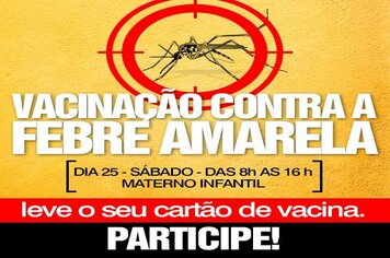 Vacinação contra Febre Amarela