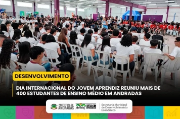 Dia Internacional do Jovem Aprendiz é celebrado em Andradas
