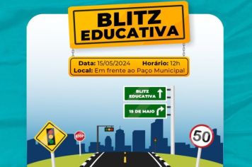 PREFEITURA DE ANDRADAS PROMOVE BLITZ EDUCATIVA SOBRE A SEGURANÇA NO TRÂNSITO