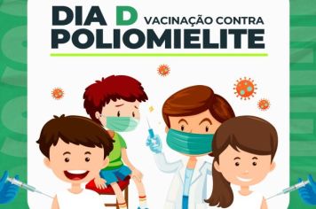 DIA “D” CONTRA A POLIOMIELITE É REALIZADO NESTE SÁBADO, 08 DE JUNHO, EM ANDRADAS