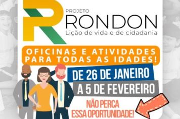 Andradas Recebe o Projeto Rondon