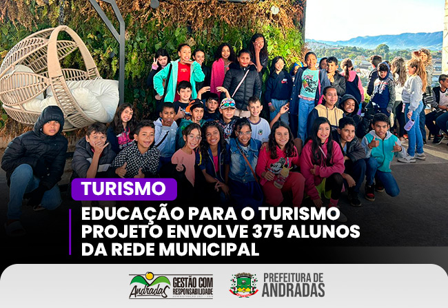 Turismo também se aprende na escola