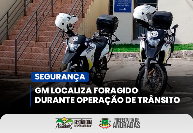Guarda Municipal localiza foragido
