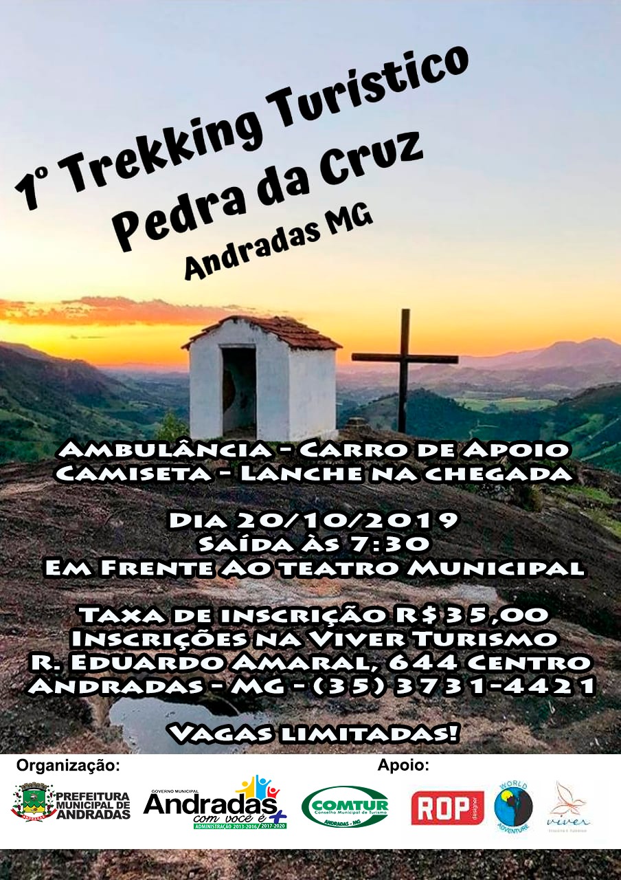 1º TREKKING TURÍSTICO DA PEDRA DA CRUZ