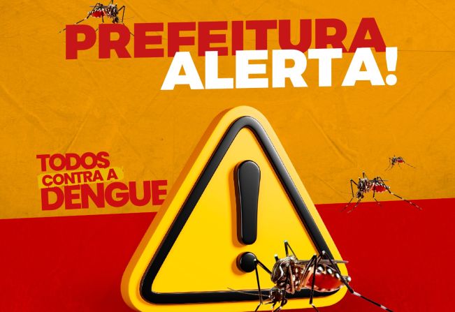 SECRETARIA DE SAÚDE PROMOVE MUTIRÃO CONTRA A DENGUE NESTA TERÇA-FEIRA, 12 DE NOVEMBRO