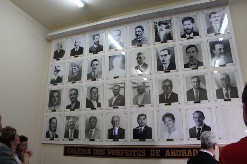 Inaugurada Galeria dos Prefeitos de Andradas