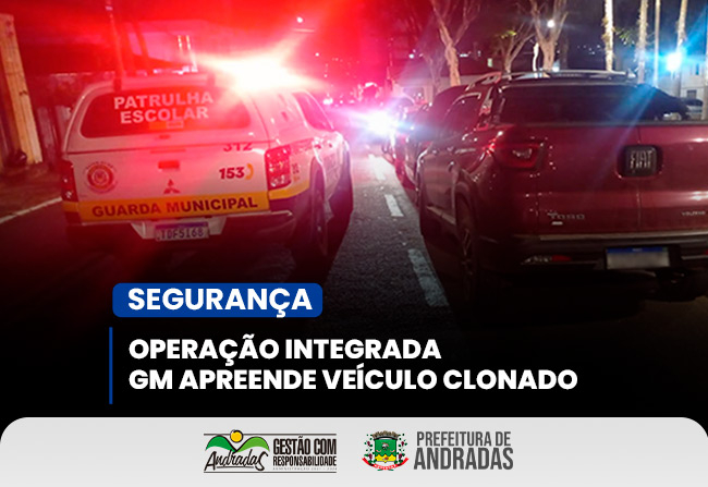 Veículo clonado é apreendido em Andradas