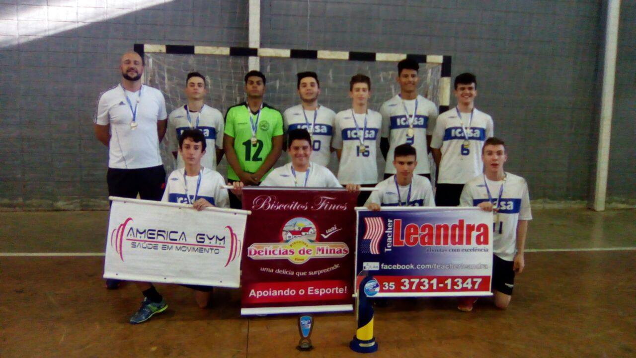 Time do Pró-Vida de Andradas é campeão de handebol do Campeonato da Lidarp