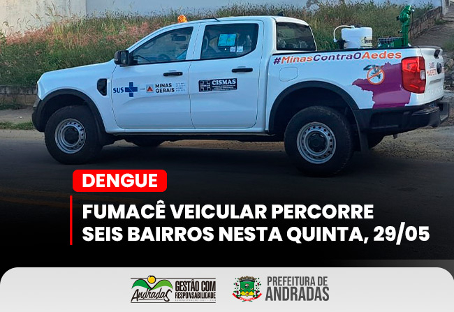Fumacê veicular no combate à dengue
