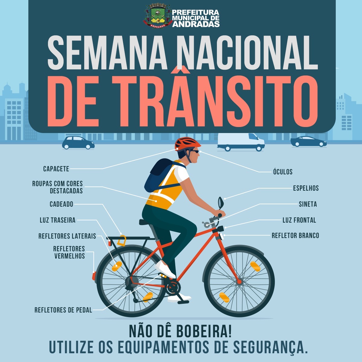 RESPEITE O SEU COMPANHEIRO DE TRÂNSITO!