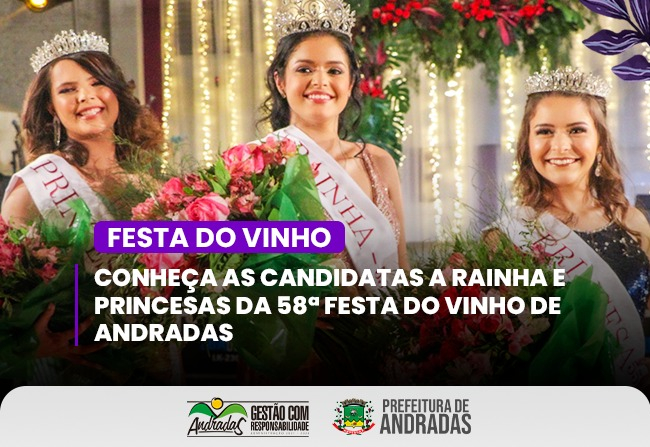 Candidatas à Corte da 58ª Festa do Vinho 