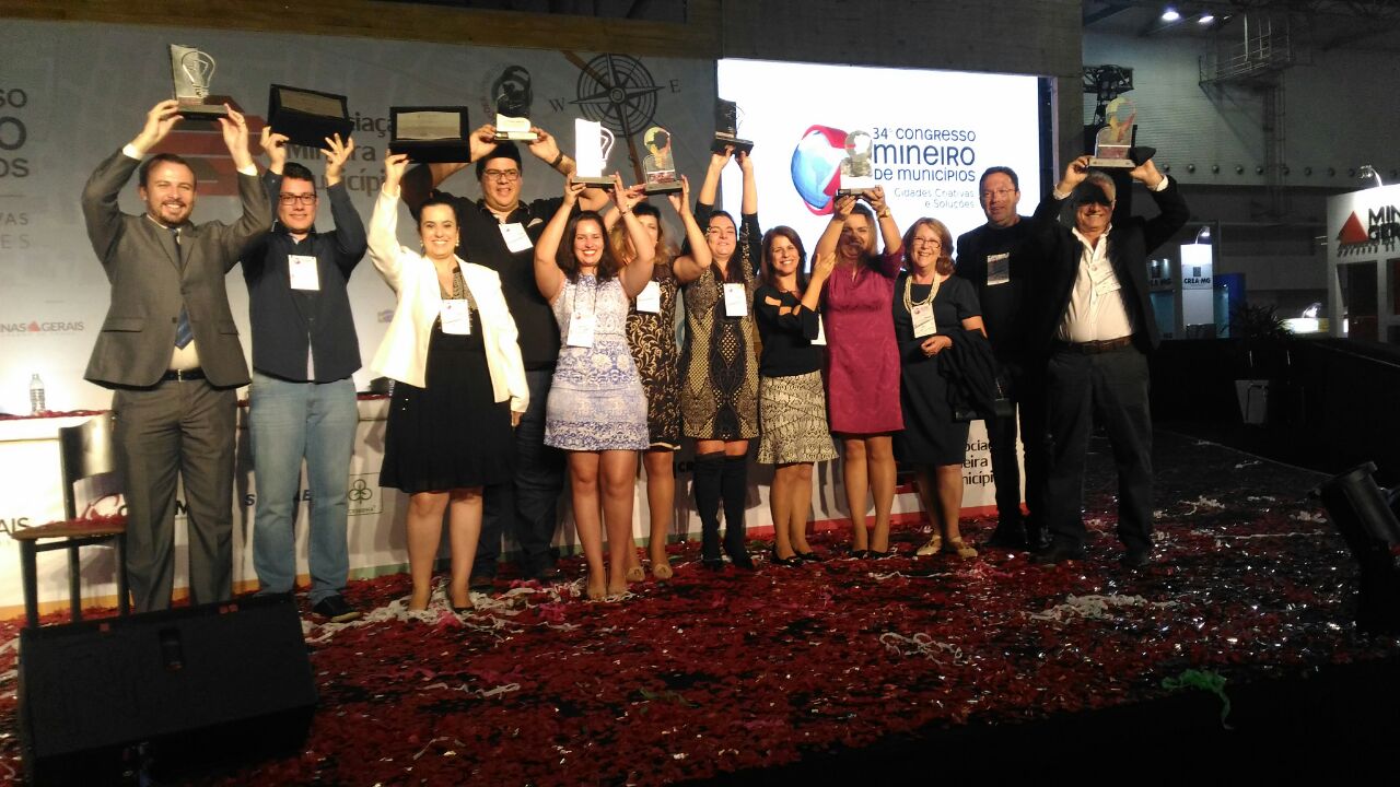 Andradas recebe quatro prêmios de Boas Práticas em Belo Horizonte