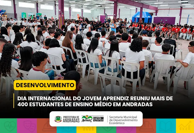 Dia Internacional do Jovem Aprendiz é celebrado em Andradas