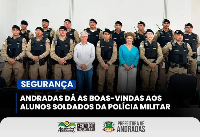 Andradas ganha reforço policial para as festas de fim de ano