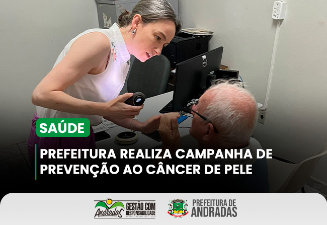Mais de 200 pacientes participaram da Campanha de Prevenção ao Câncer de Pele em Andradas